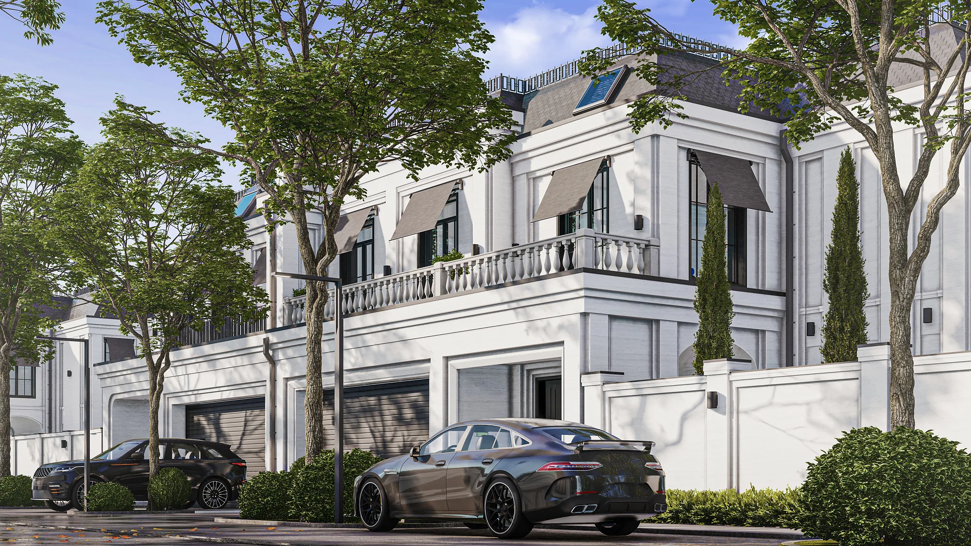 Villa street in the Sheron quarter