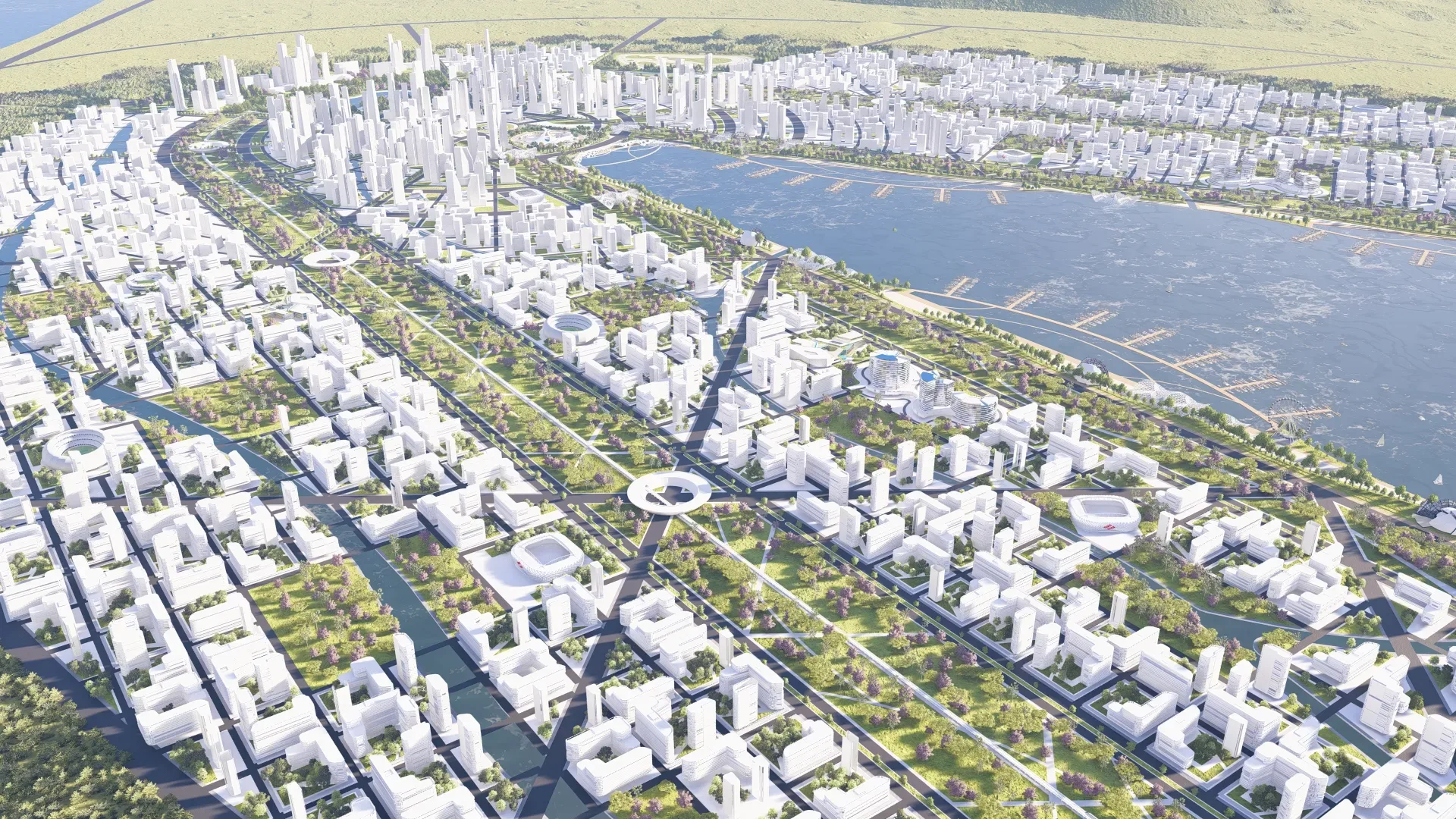 Aral: City of Revival — an urban concept for a new city in the Aral region